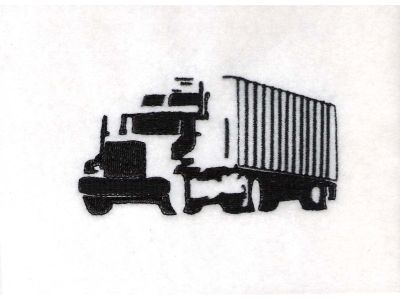 Transportation Embroidery Machine Design