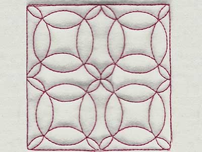 Trapunto Quilt Blocks 2