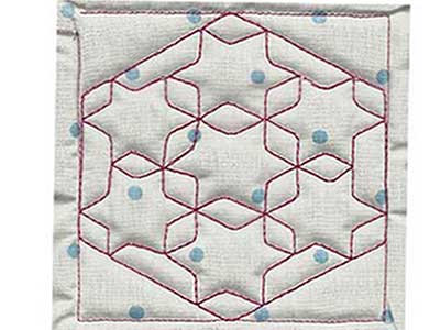 Trapunto Quilt Blocks 3