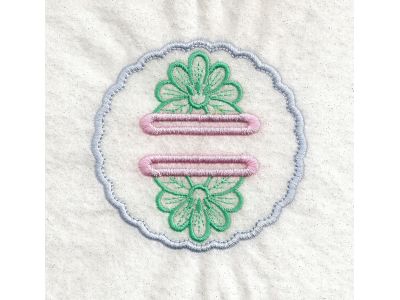 Tshirt Tabs Embroidery Machine Design