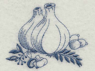 Vintage Kitchen 2 Embroidery Machine Design