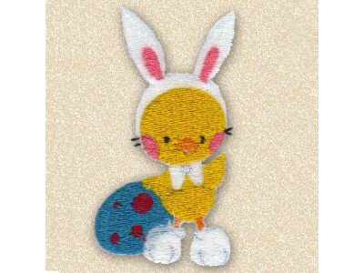 Wanna Be A Bunny Embroidery Machine Design