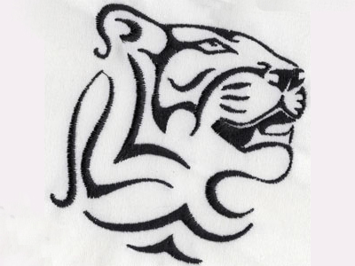 Wild Animal Heads Embroidery Machine Design