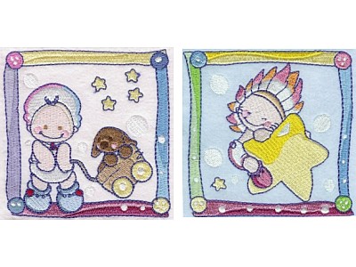 World Baby Quilt Blocks Embroidery Machine Design