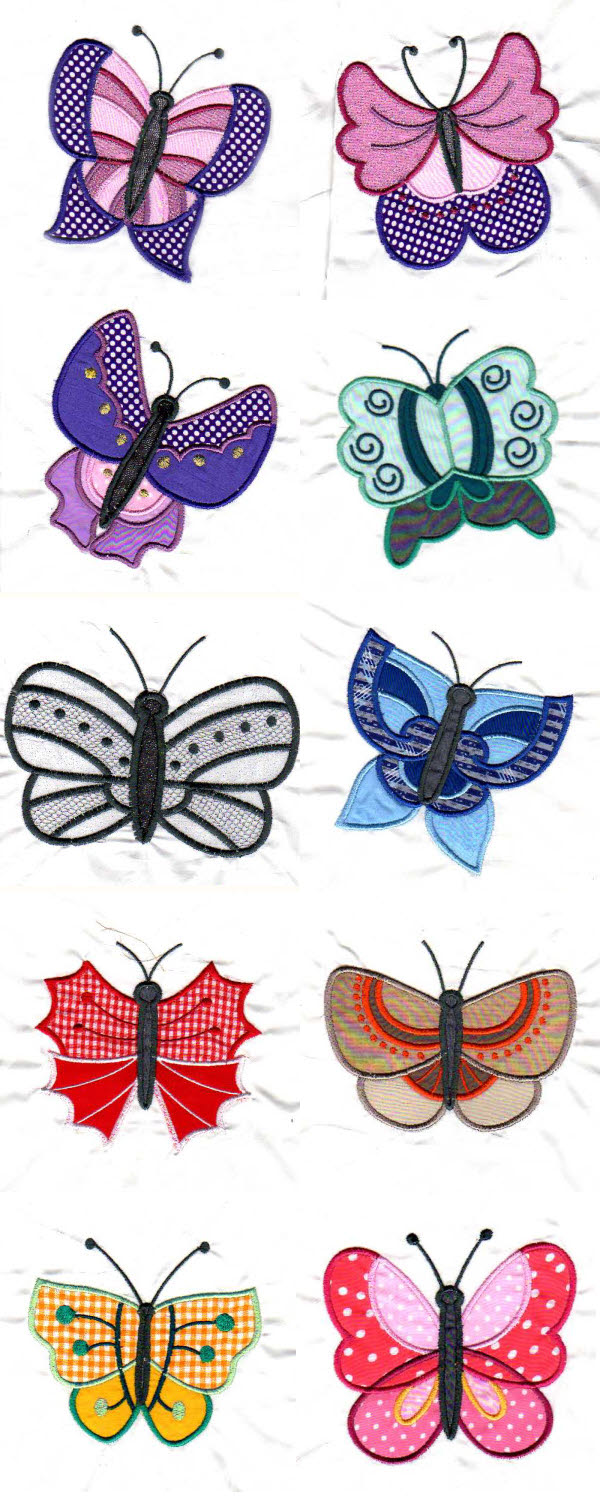 appbutterflies3 machine embroidery contact sheet