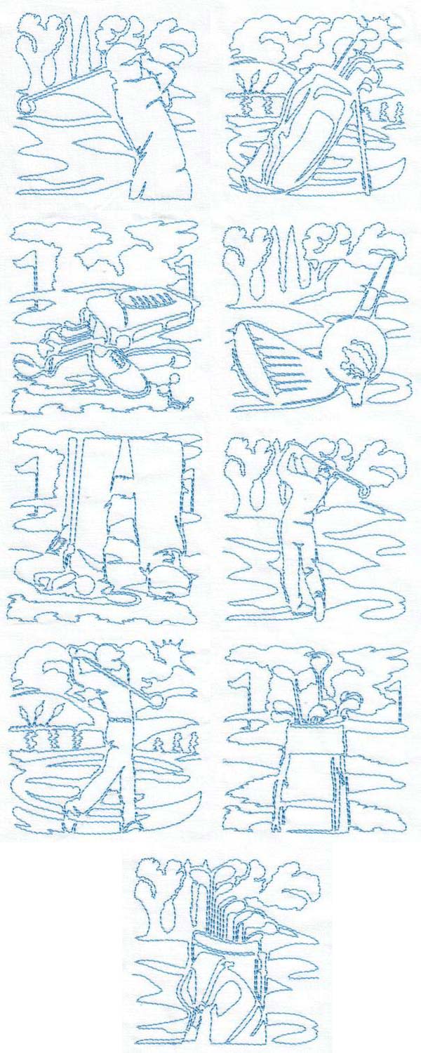 clgolfblocks machine embroidery contact sheet
