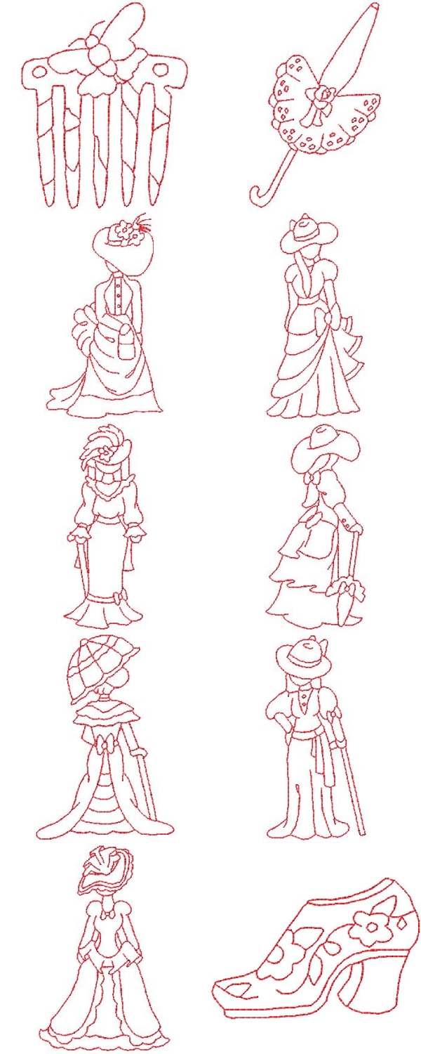 ddlovelyvictoriansrw machine embroidery contact sheet