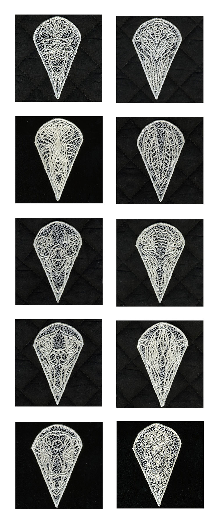 FSL Doilies Embroidery Machine Design Details