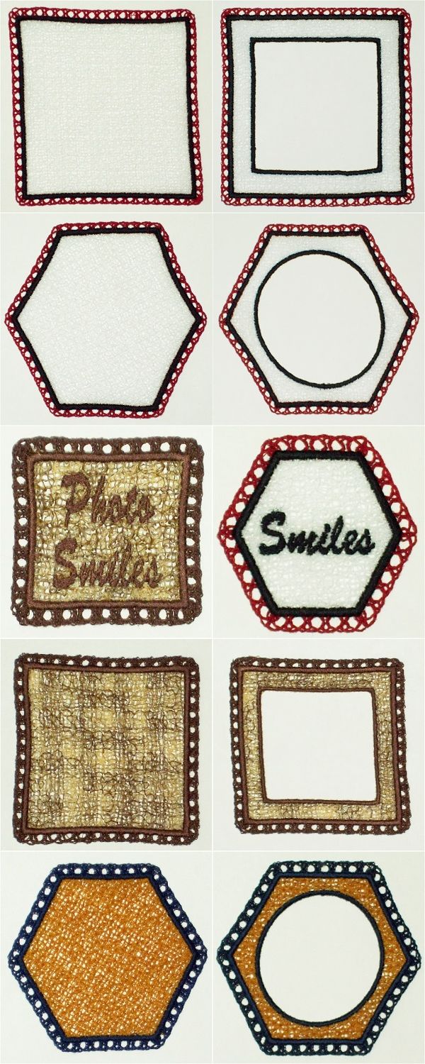 FSL Photo Plaques  Embroidery Machine Design Details