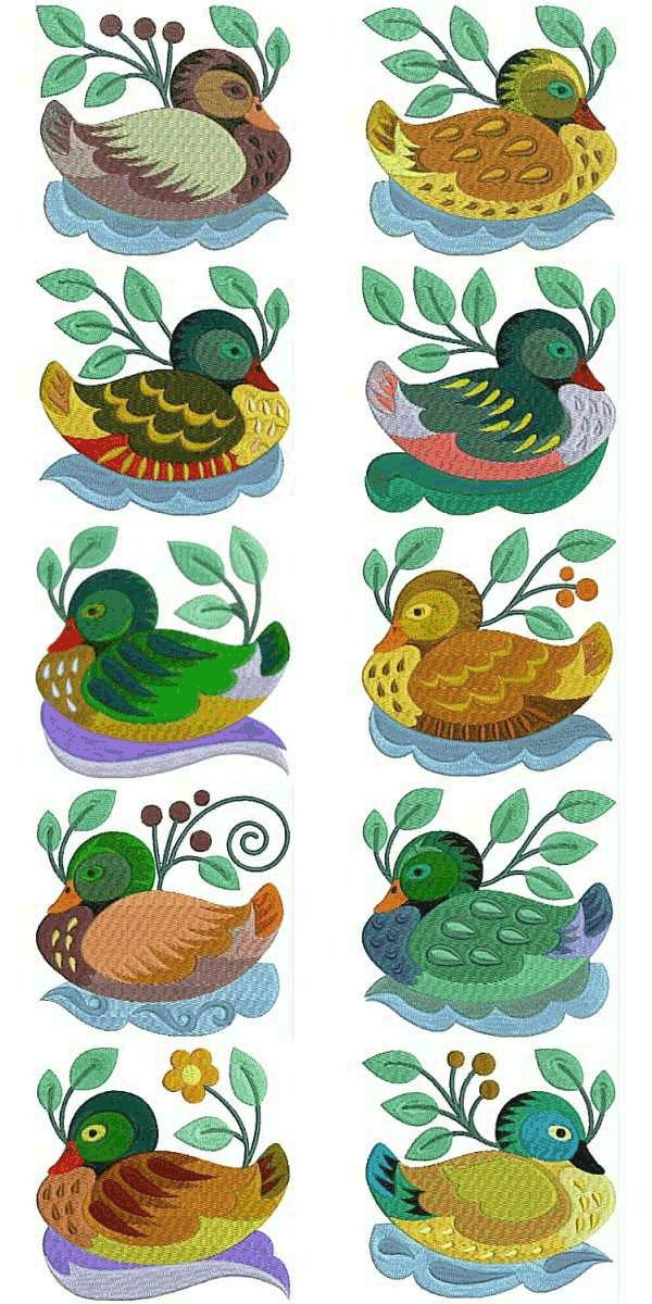 jacobeanducks machine embroidery contact sheet