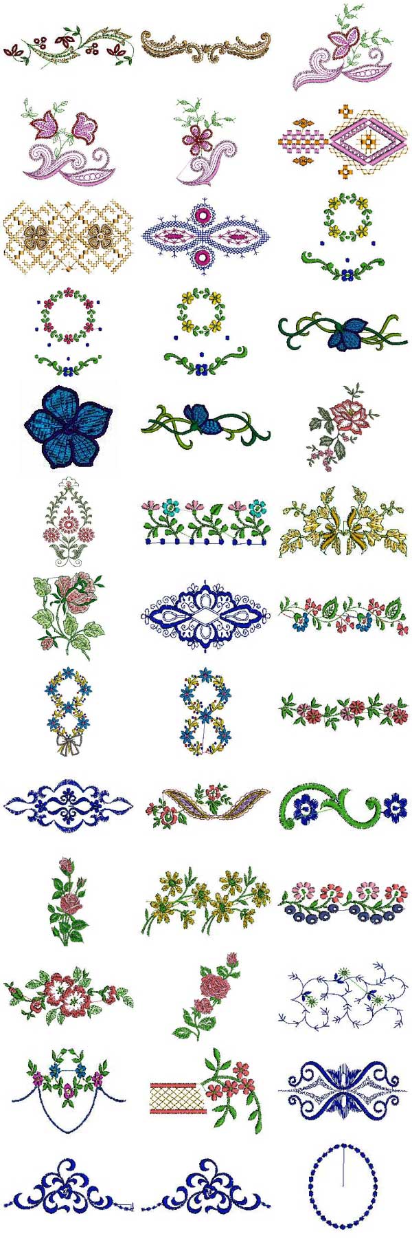 Linens 4x4 Embroidery Machine Design Details