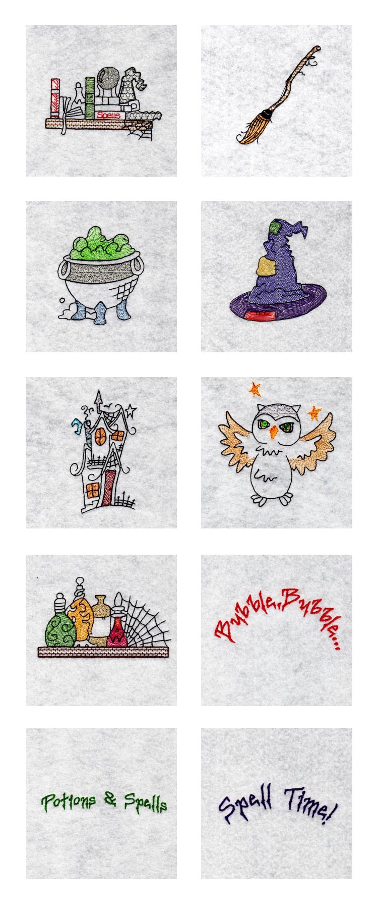Magical Tidbits Embroidery Machine Design Details