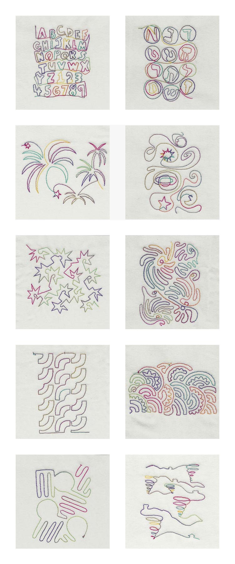 Quiltables 2 Embroidery Machine Design Details