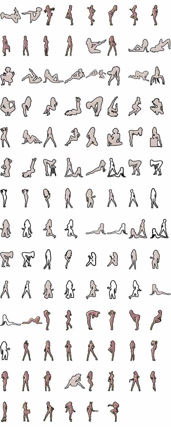 sexy machine embroidery contact sheet