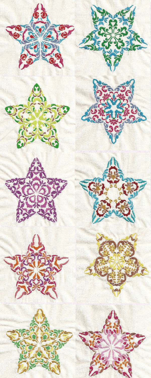 starblocks machine embroidery contact sheet