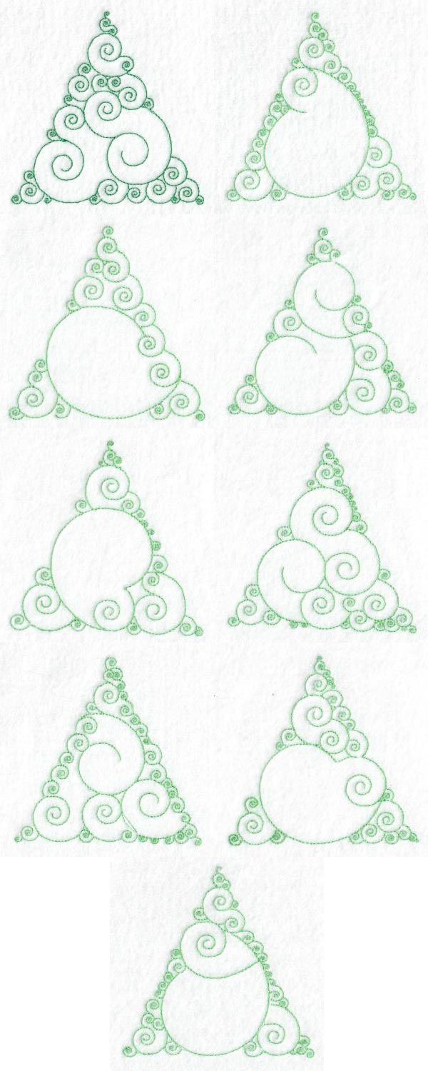 Swirly Tree Designs Embroidery Machine Design Details